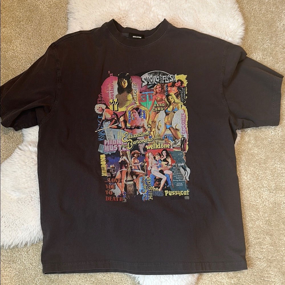 WE11DONE Graphic Tee